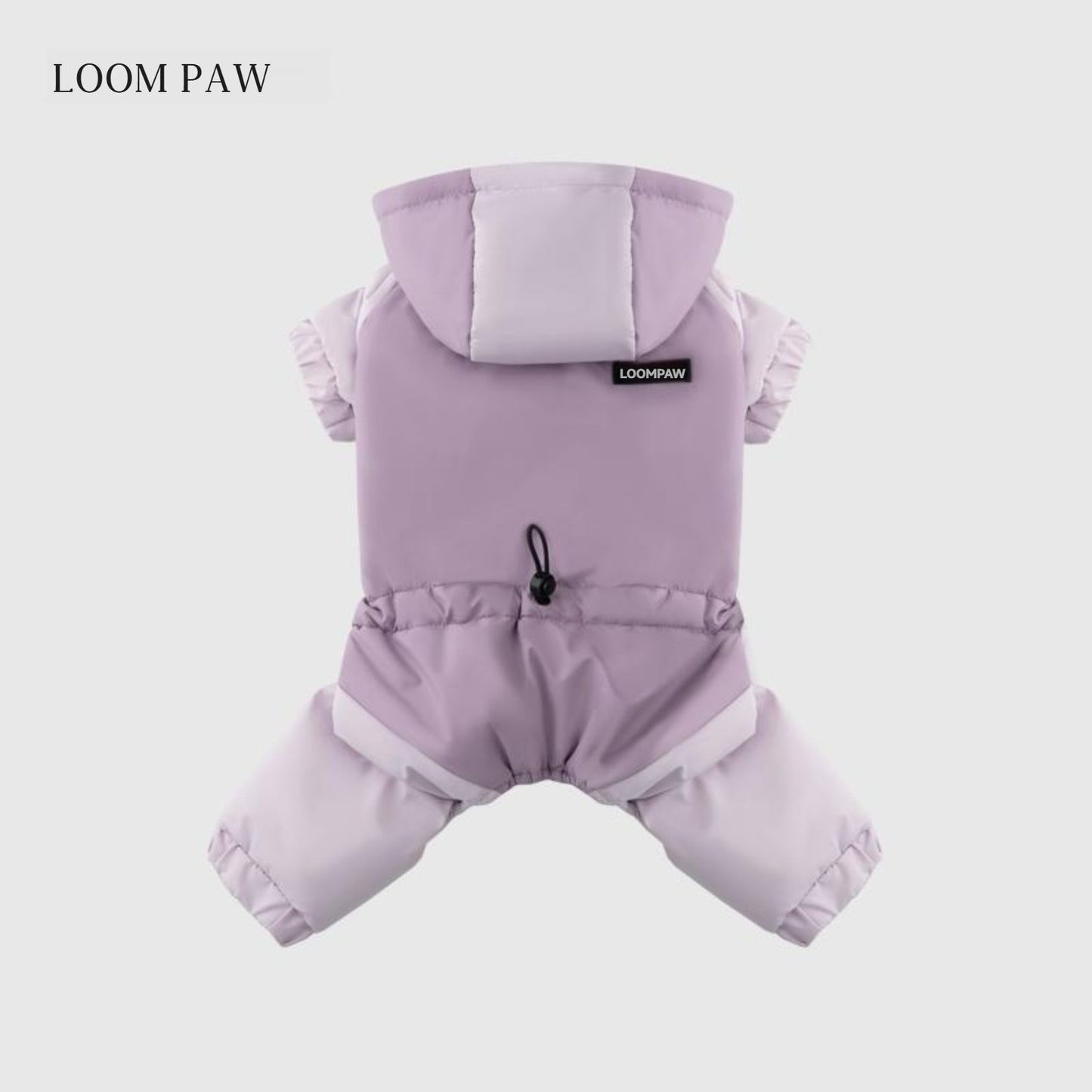 4-Legged Patchwork Padded Jacket