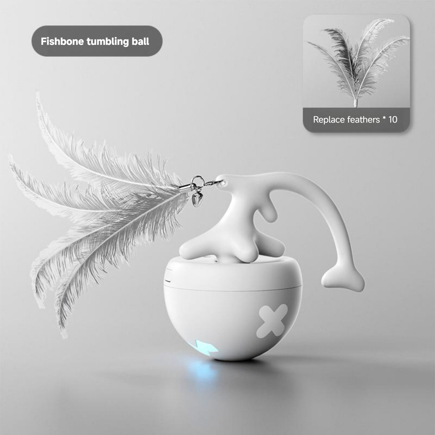 LOOMPAW Fishbone Rolling Ball - product view 6
