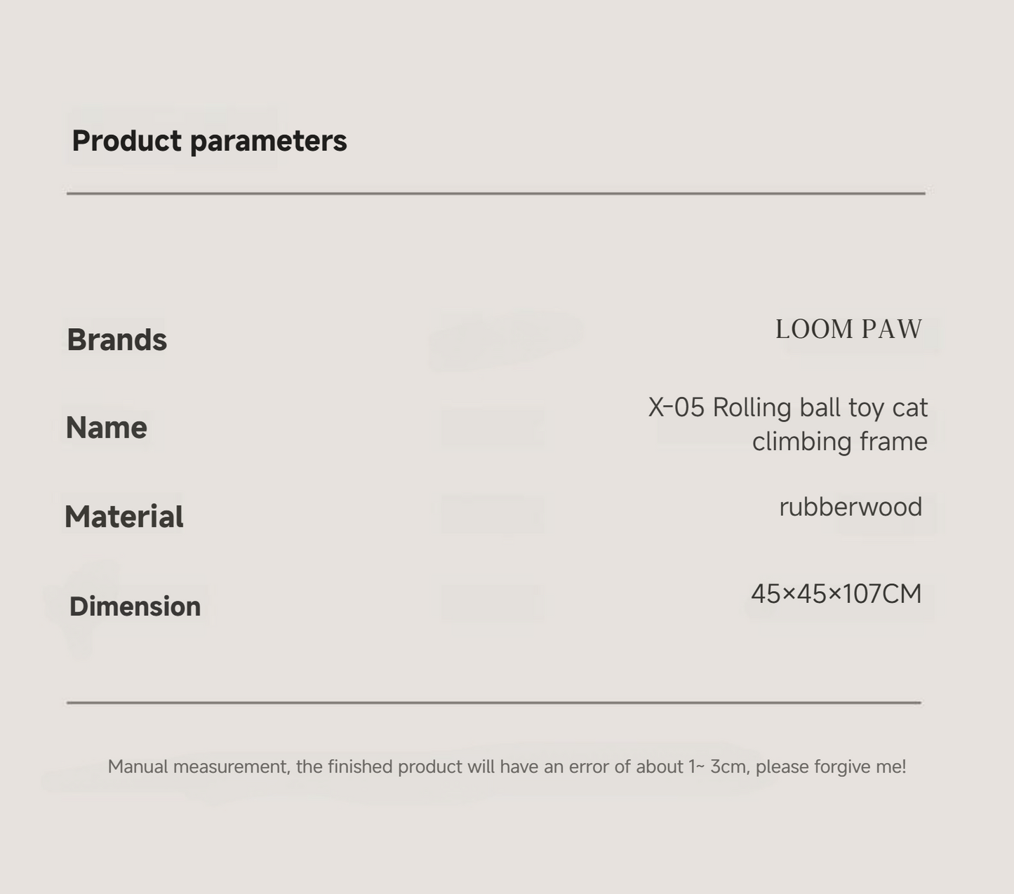 Rolling Ball Activity Cat Tree