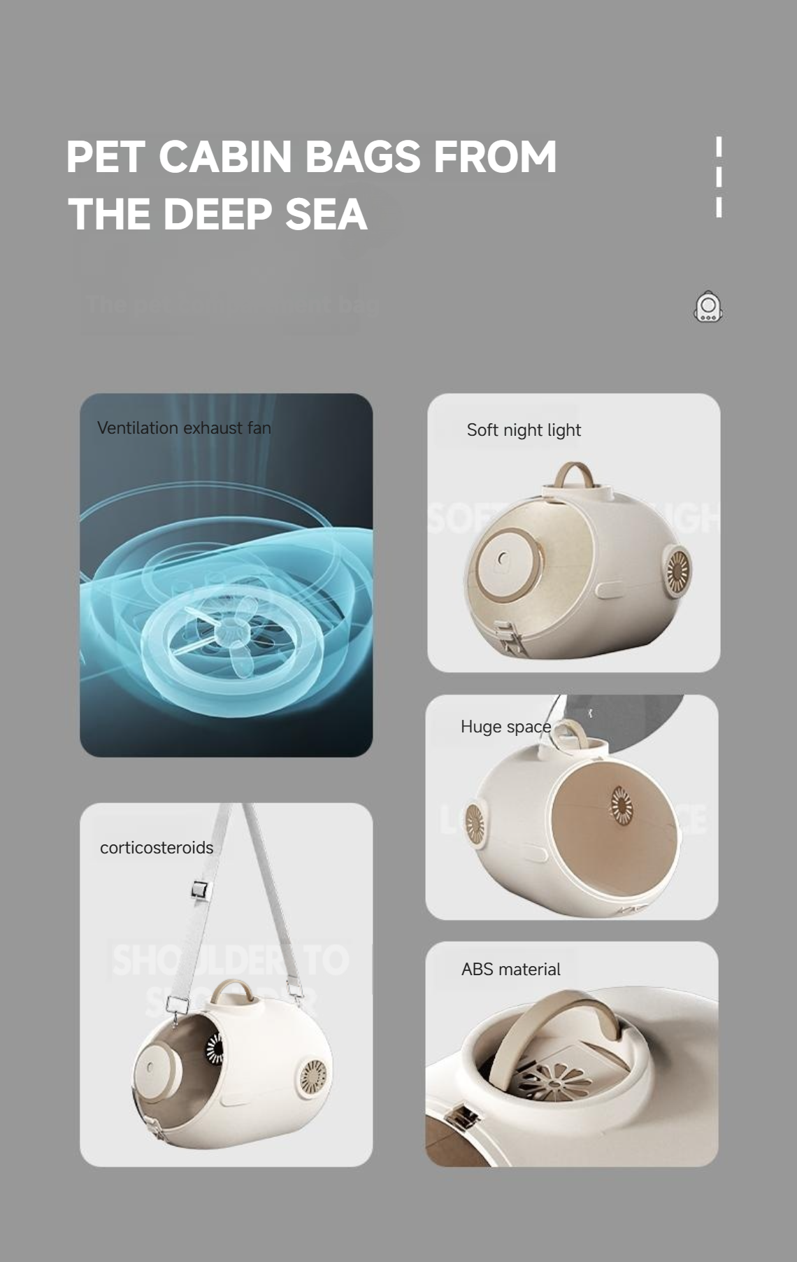 Submarine Cat Carrier