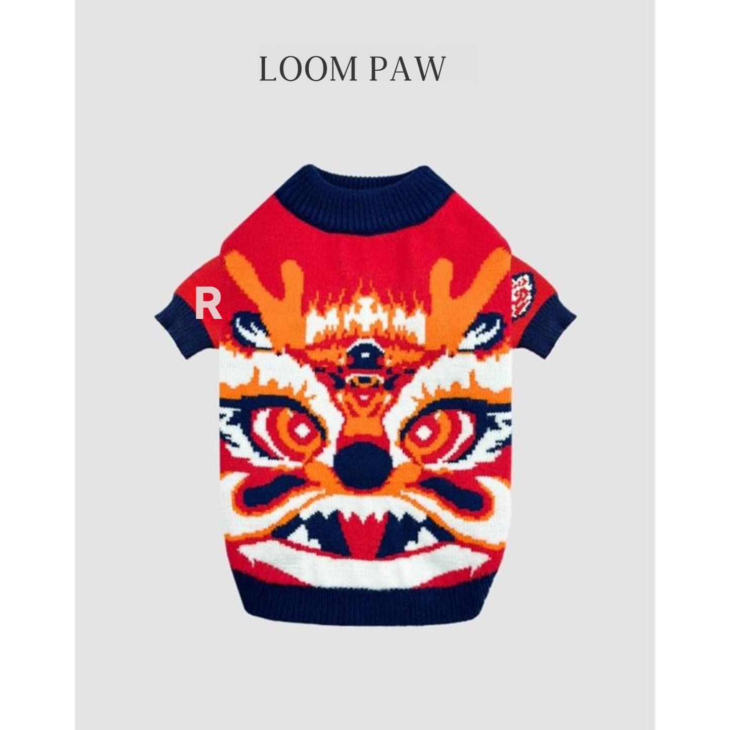 Lunar New Year Dragon Sweater