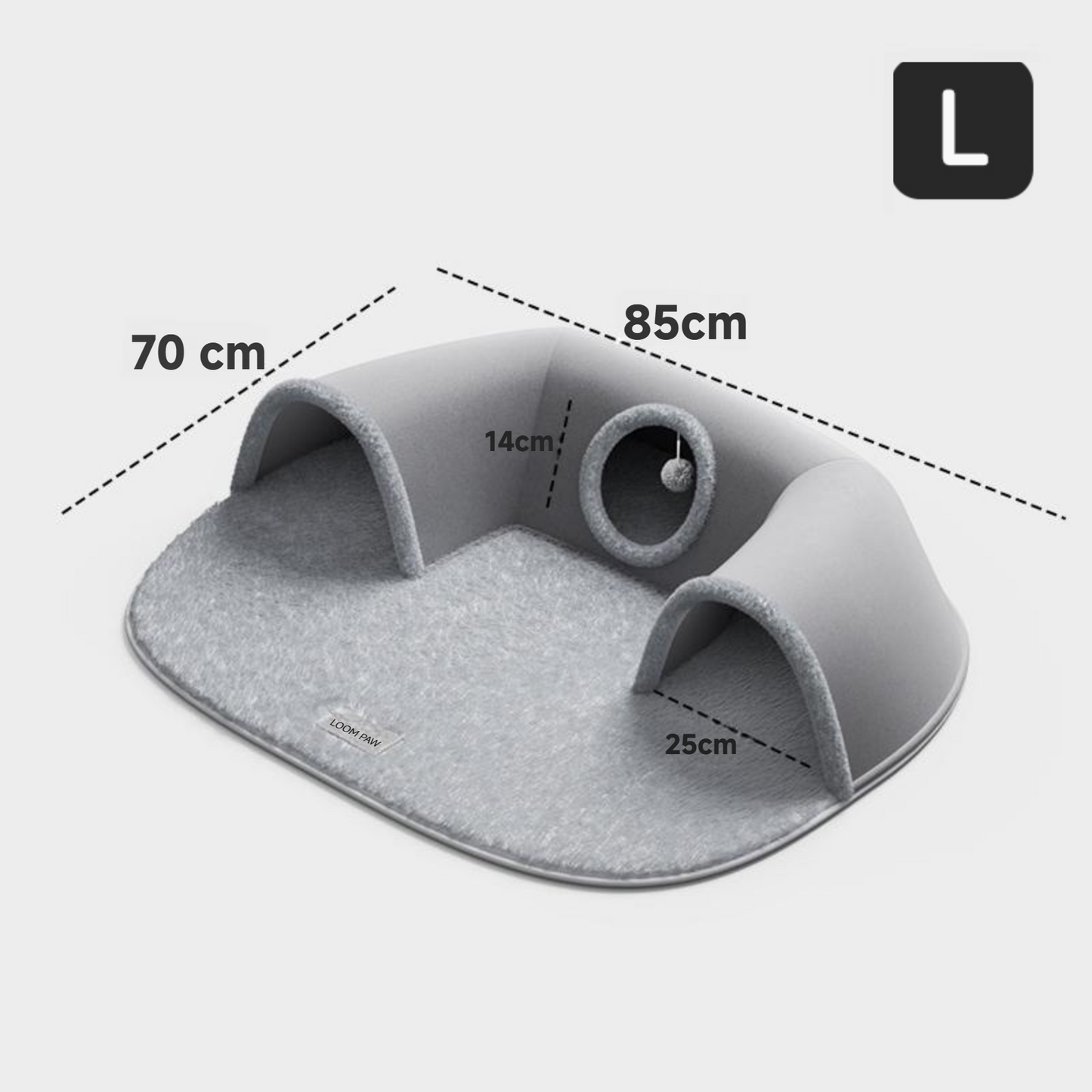 Cat Tunnel &Bed Combo