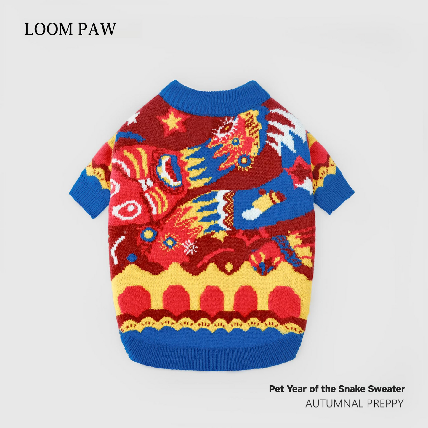 Lunar Serpent Blessing Sweater