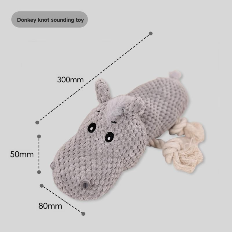 Crocodile Rope Chew Toy