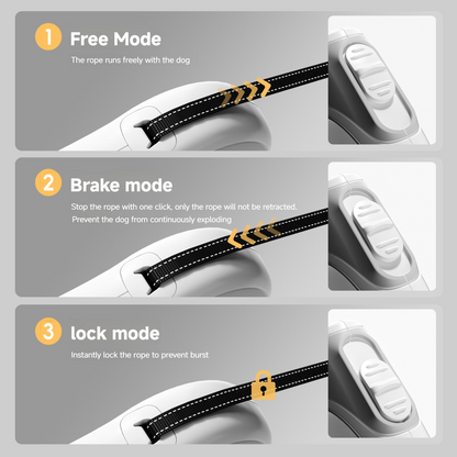 3-Stage Retractable Leash